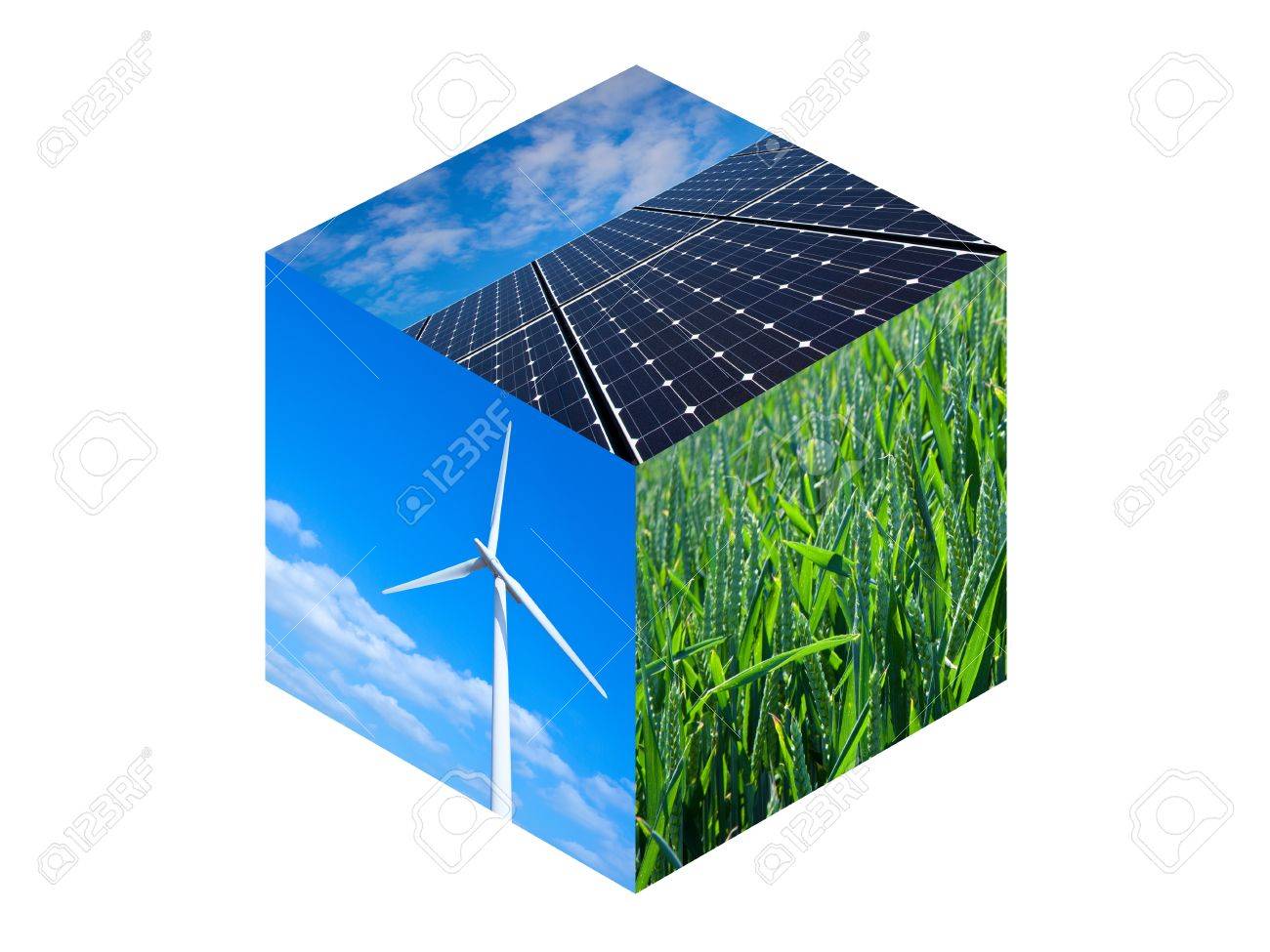 Camion avec panneau solaire