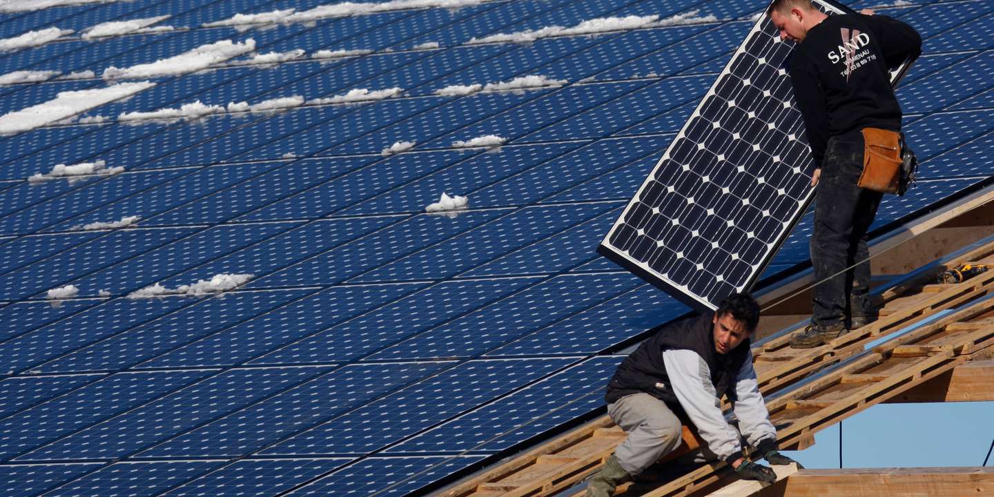 Panneau solaire offert par gouvernement