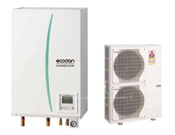 Pompe à chaleur mitsubishi ecodan zubadan
