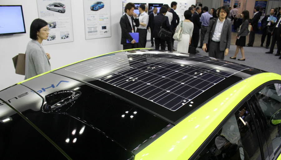 Prius panneau solaire