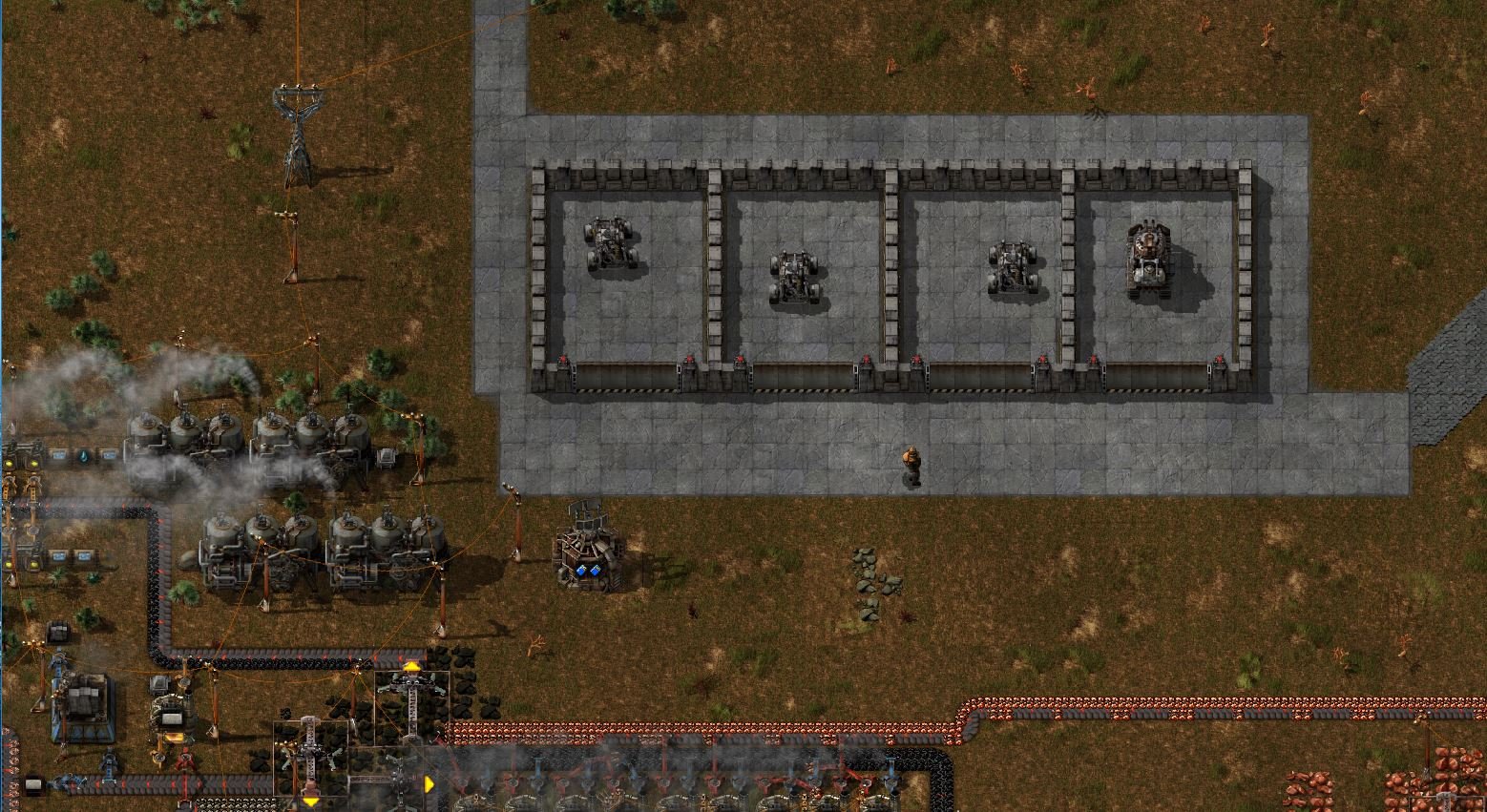 Factorio panneau solaire accumulateur