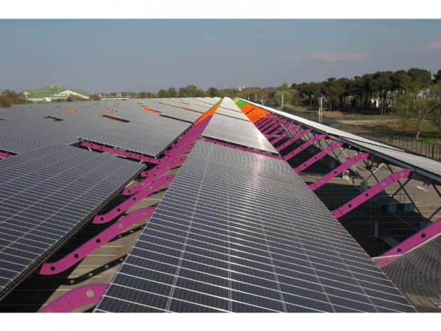 Panneau solaire parc des expo bordeaux