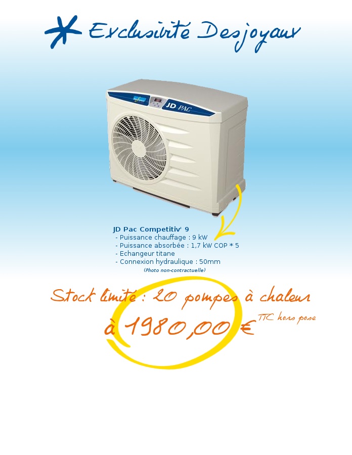 Pompe à chaleur jd pac 5