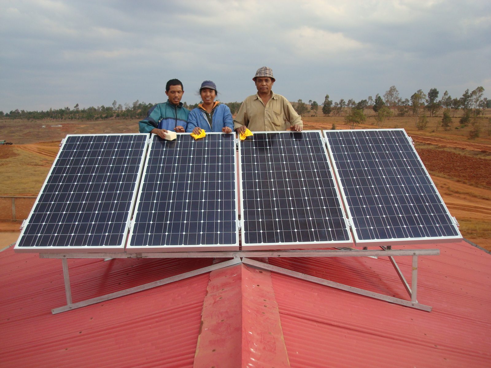 Installation panneau solaire madagascar
