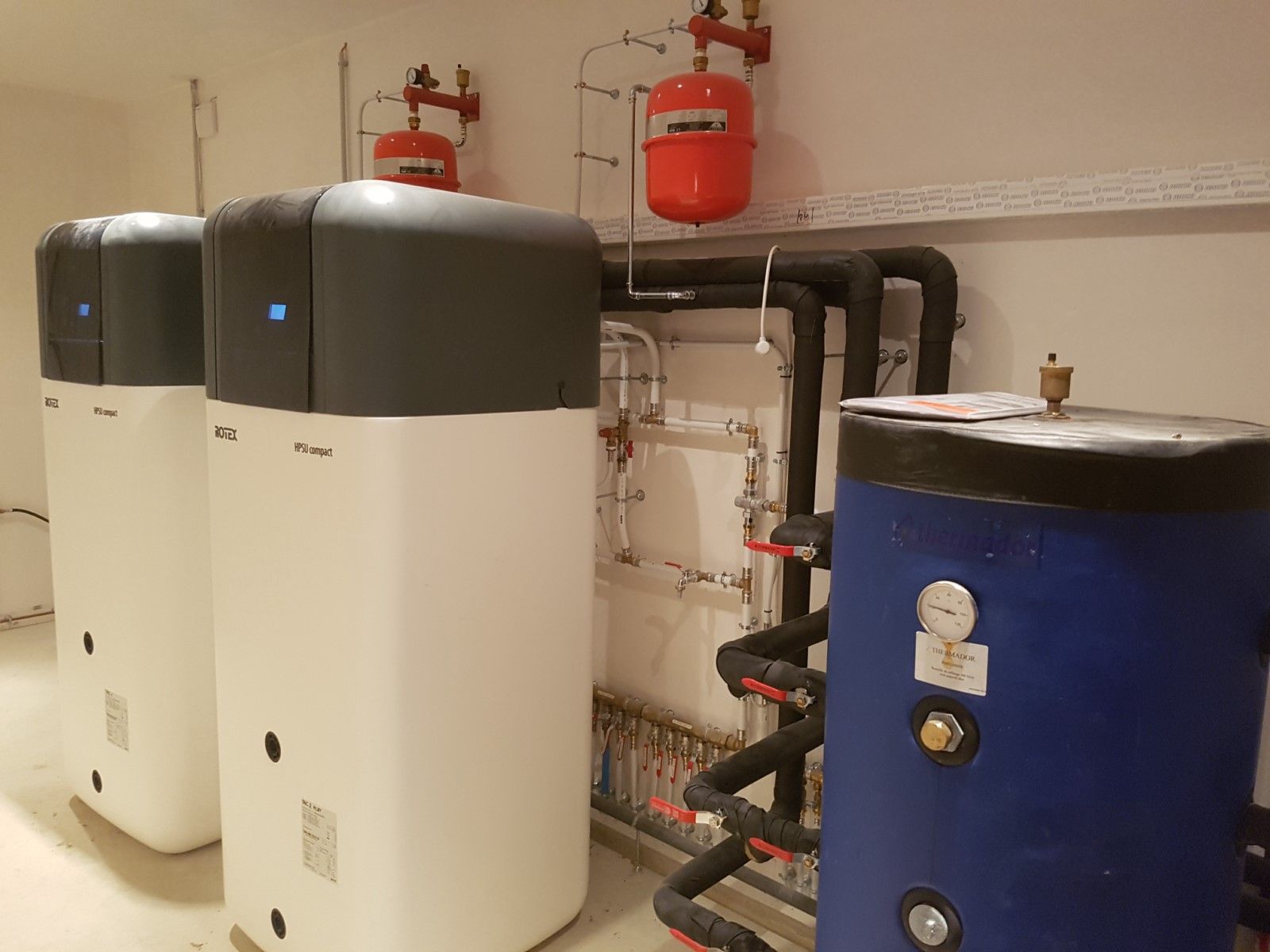 Pompe a chaleur avec production eau chaude sanitaire