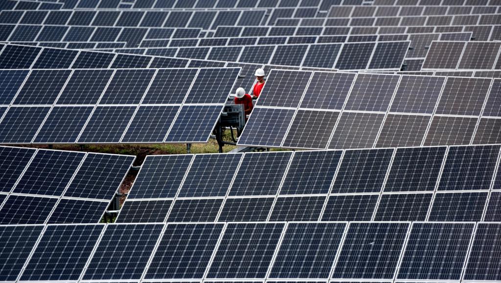 Panneau solaire européen
