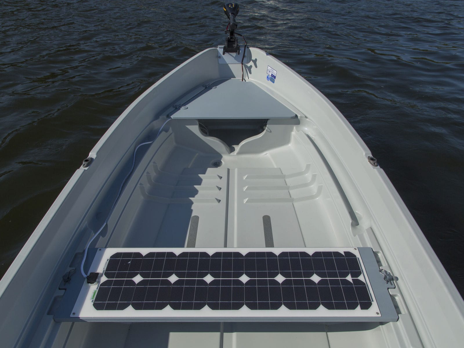 Barque panneau solaire