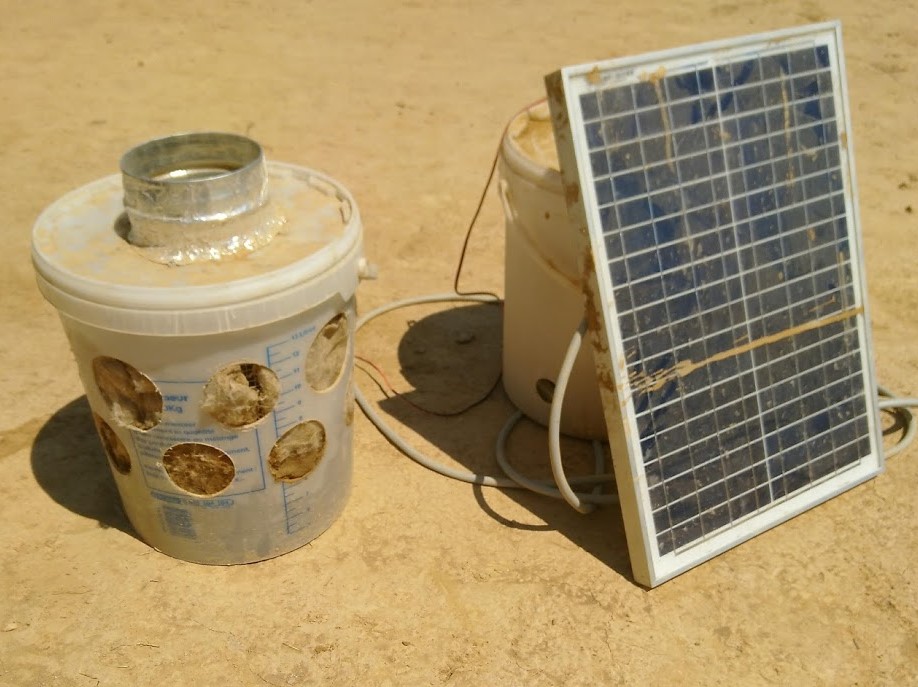 Alimenter ventilateur avec panneau solaire