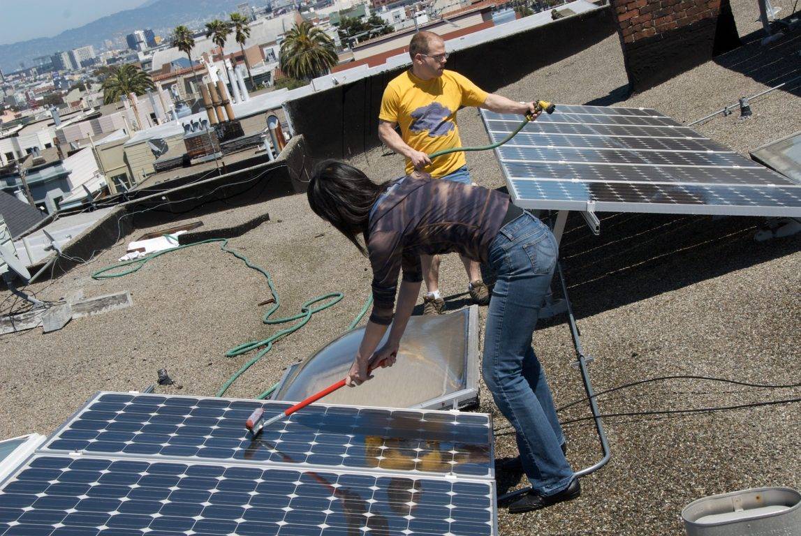 Entretien panneau solaire