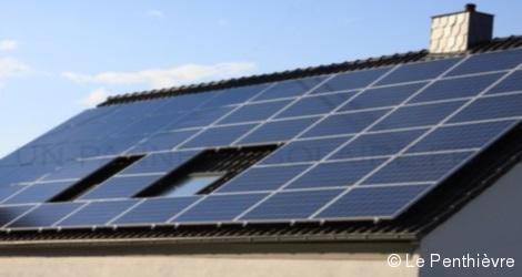 Panneau solaire attention