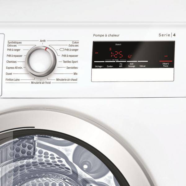 Bosch serie 4 seche linge pompe a chaleur