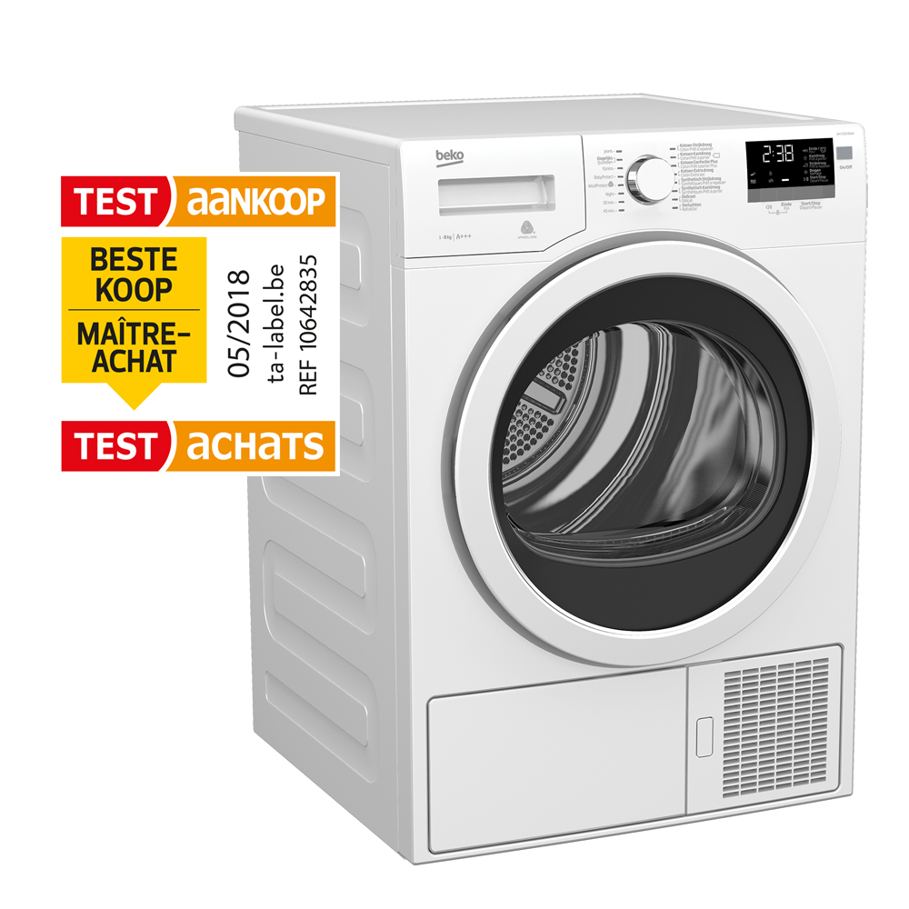 Test seche linge avec pompe a chaleur