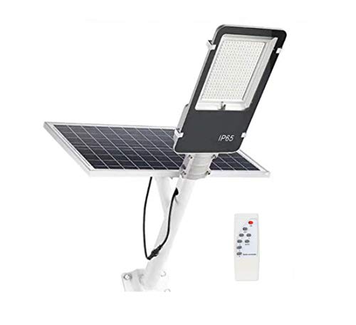 Lumière avec panneau solaire