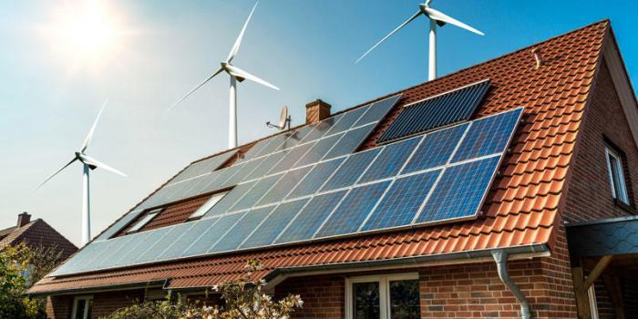 Panneau solaire pour chambre de culture