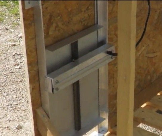 Panneau solaire poulailler