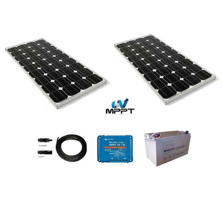Panneau solaire 200w 12v