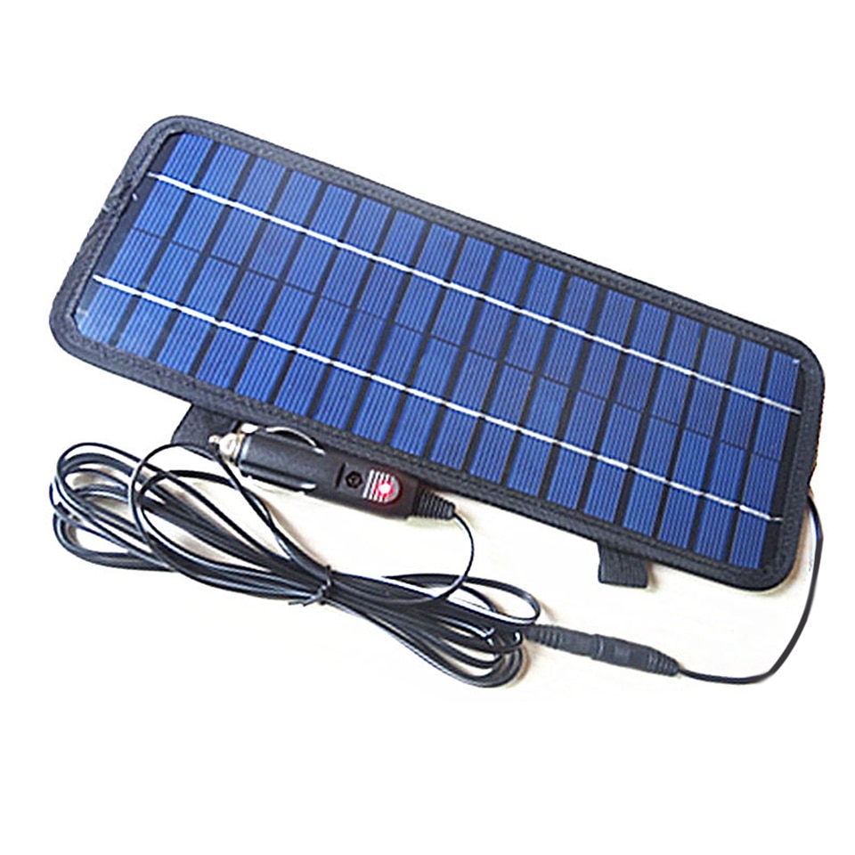 Panneau solaire 12 v allume cigare