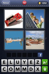 4 images 1 mot 3 enfants panneau solaire