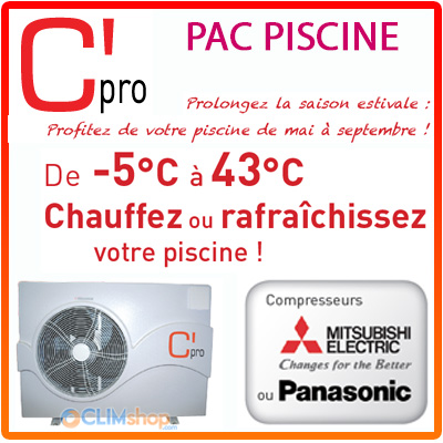 Pompe a chaleur piscine c pro