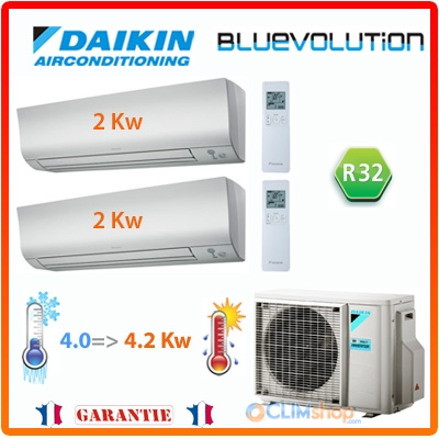 Clim pompe a chaleur daikin
