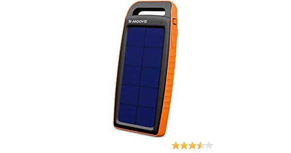 Batterie externe avec panneau solaire solar go pocket 15 000mah