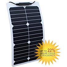 Panneau solaire 12v 20w monocristallin