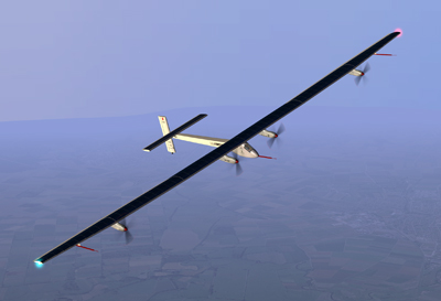 Avions panneau solaire