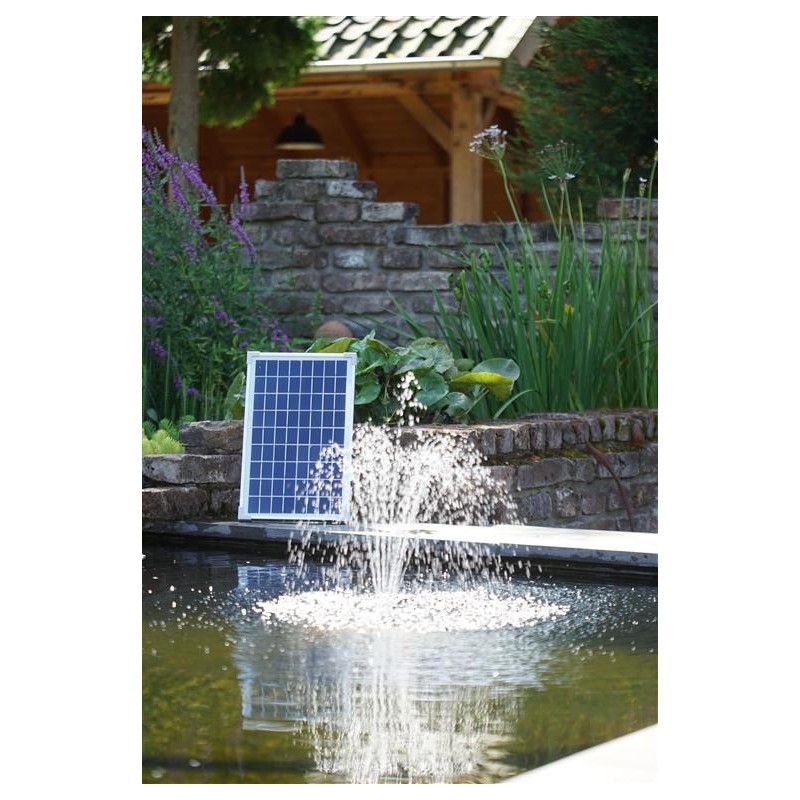 Panneau solaire bassin