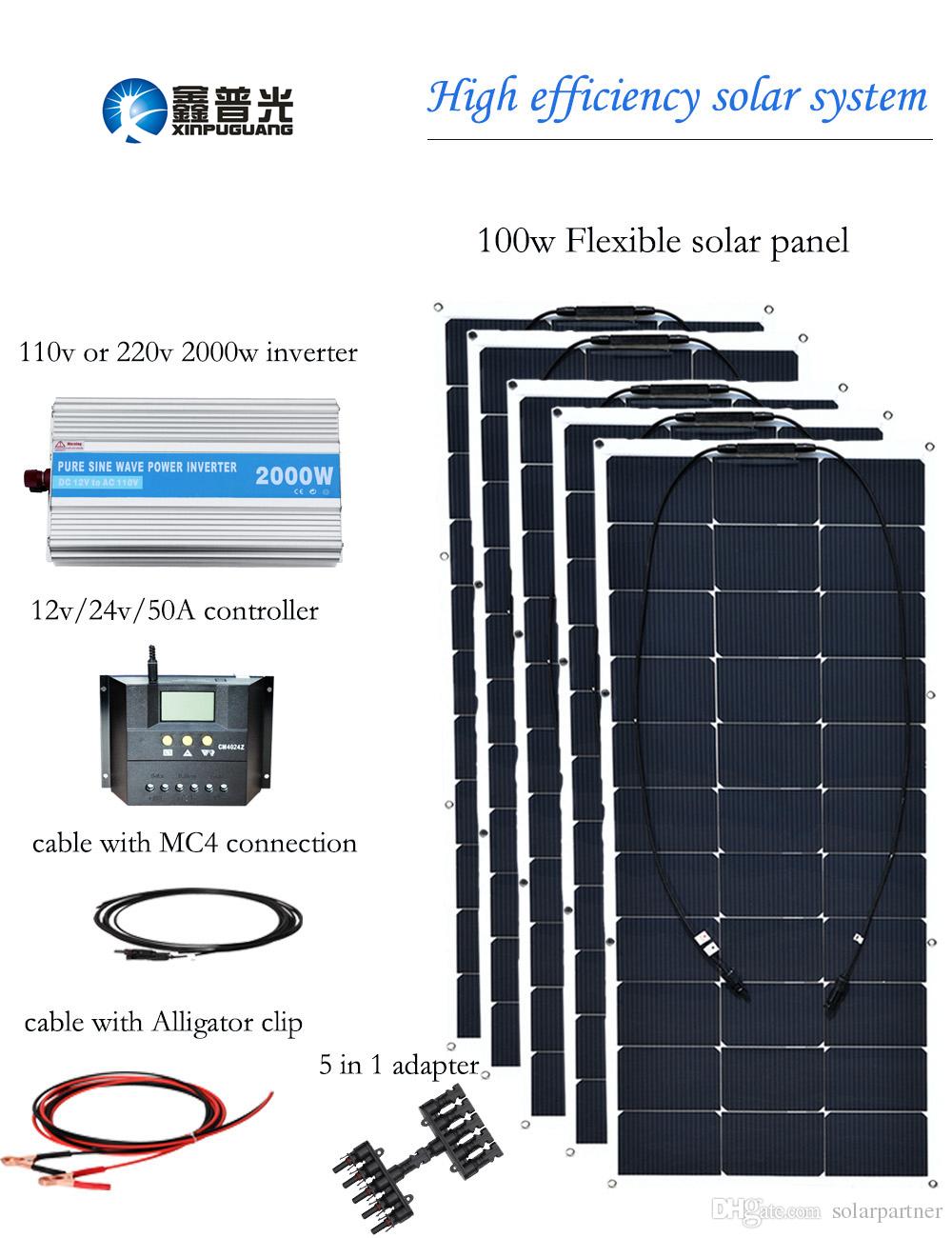 Panneau solaire 220v 2000w