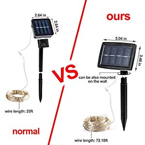 Guirlande panneau solaire