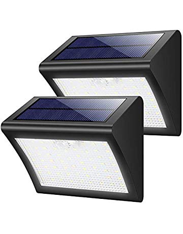 Projecteur mural led avec panneau solaire et detecteur xetalight