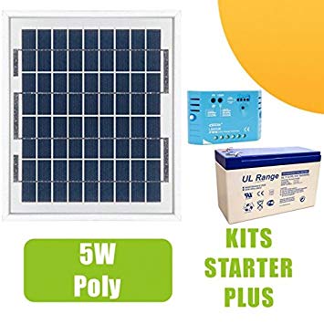 Panneau solaire 5w monocristallin