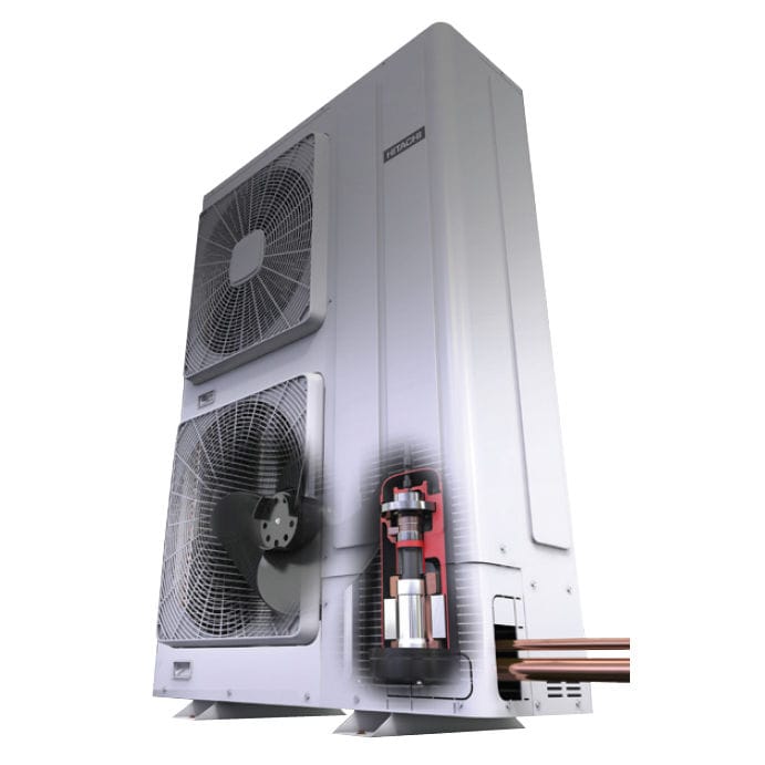 Pompe a chaleur aerothermie hitachi