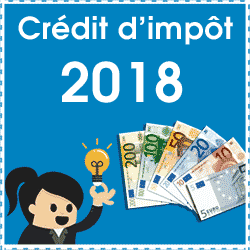 Credit d'impot 2018 panneau solaire