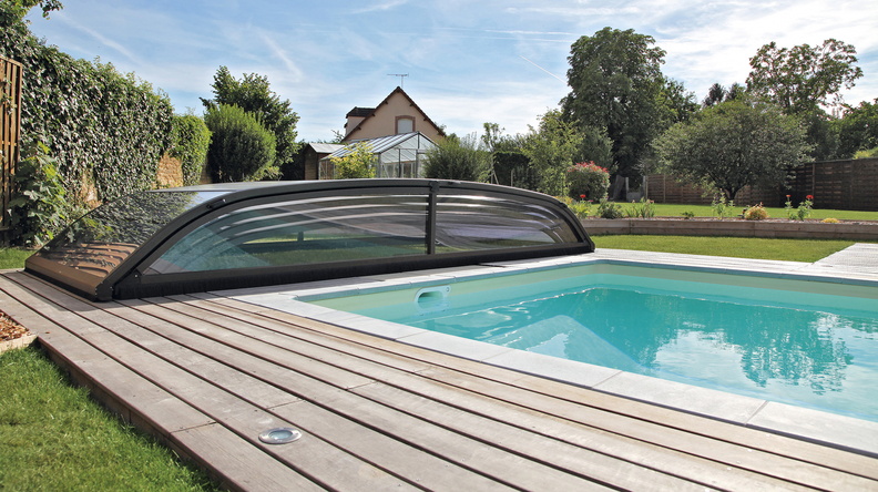 Hivernage piscine desjoyaux avec pompe a chaleur