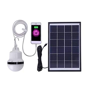Panneau solaire batterie lampe