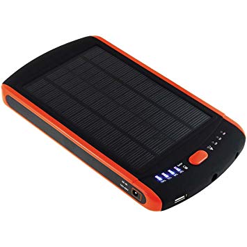 Chargeur solaire 23000mah powerbank avec panneau solaire