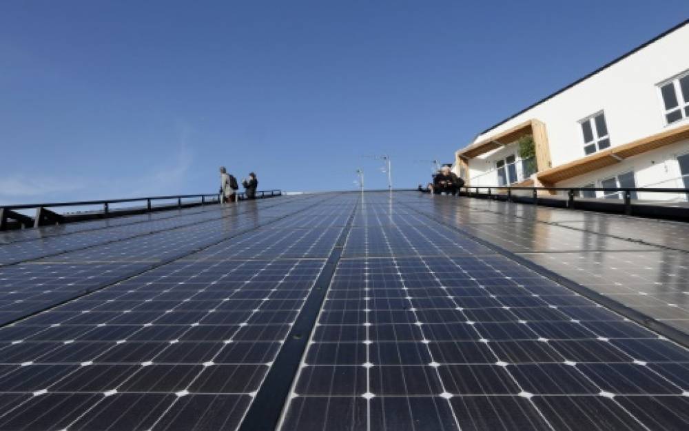 Panneau solaire hlm