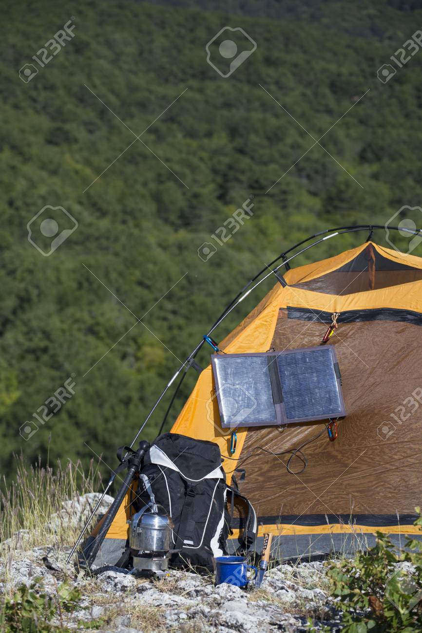 Panneau solaire tante