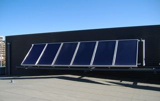 Panneau solaire thermique sonnenkraft