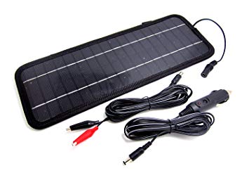 Panneau solaire pour recharger batterie voiture