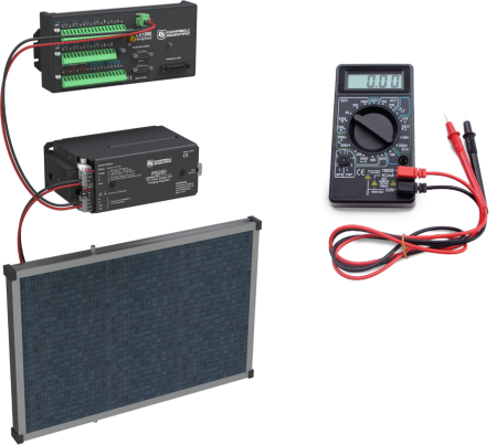 Comment controler un panneau solaire sur camping car