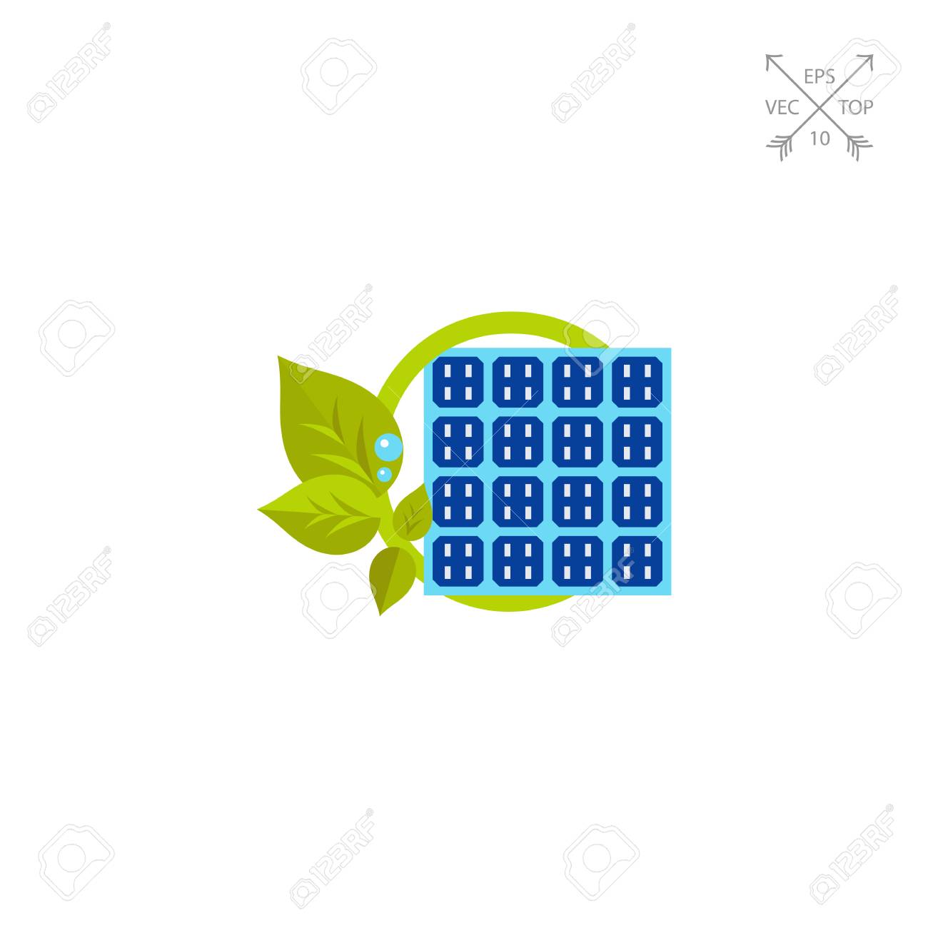 Panneau solaire feuille