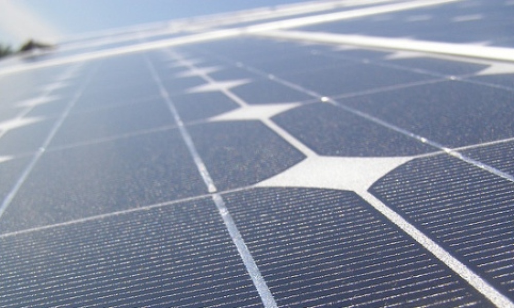 Panneau solaire abribus