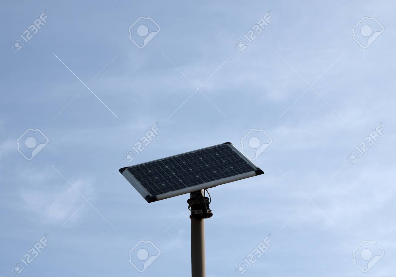 Poteau pour panneau solaire