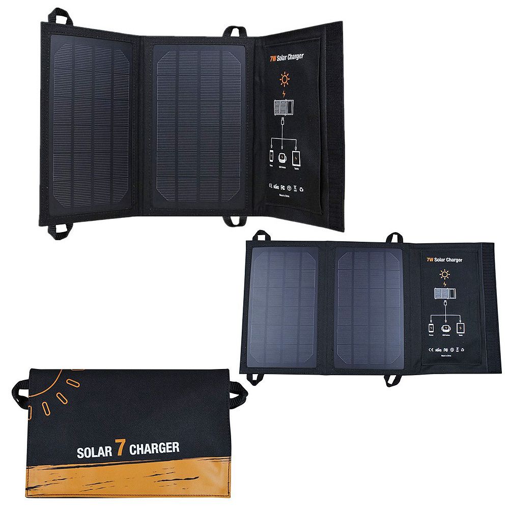 Chargeur panneau solaire pliable