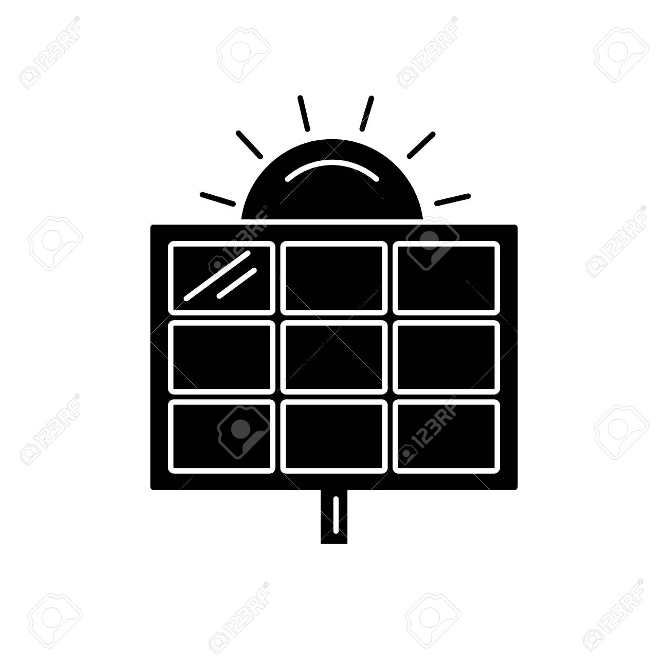 Panneau solaire icon
