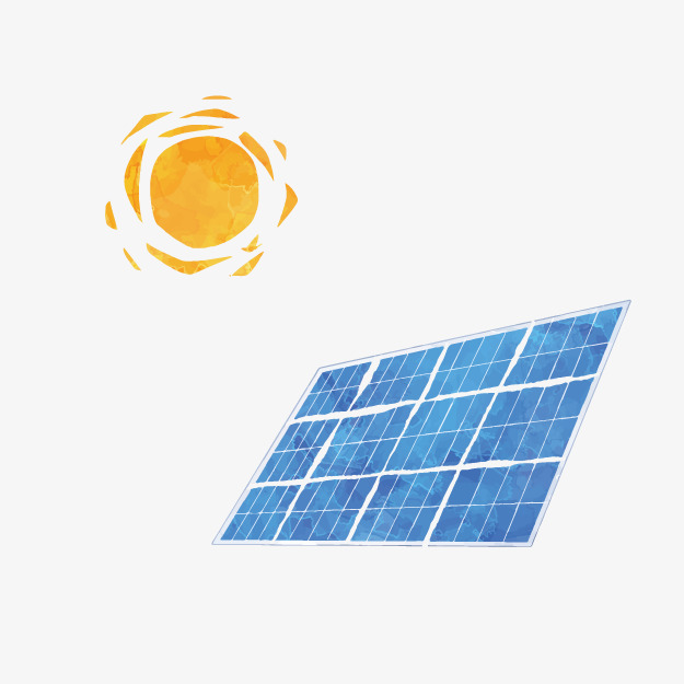 Panneau solaire dessins