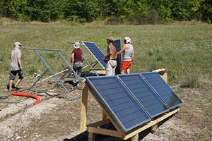 Stage installation panneau solaire