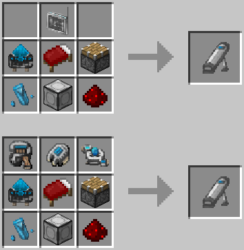 Recette panneau solaire minecraft